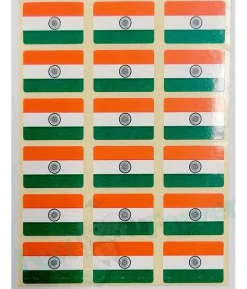 Indien flag stickers
