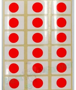 Japan flag stickers