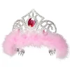 Jasmine diadem med plys