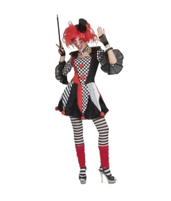 Jester Harlequin kjole