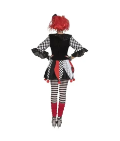 Jester Harlequin kjole
