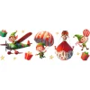 Julealf stickers, 25 x 70 cm