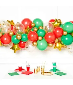 Juleballonguirlande