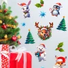 Jule dyr stickers, 25 x 70 cm