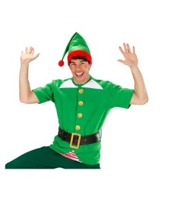 Julemandens hjælper kostume