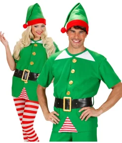 Julemandens hjælper kostume