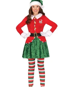 Julemandens hjælper kostume