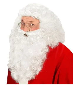 Julemandsparyk med skæg