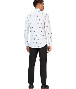 Juleskjorte Penguins