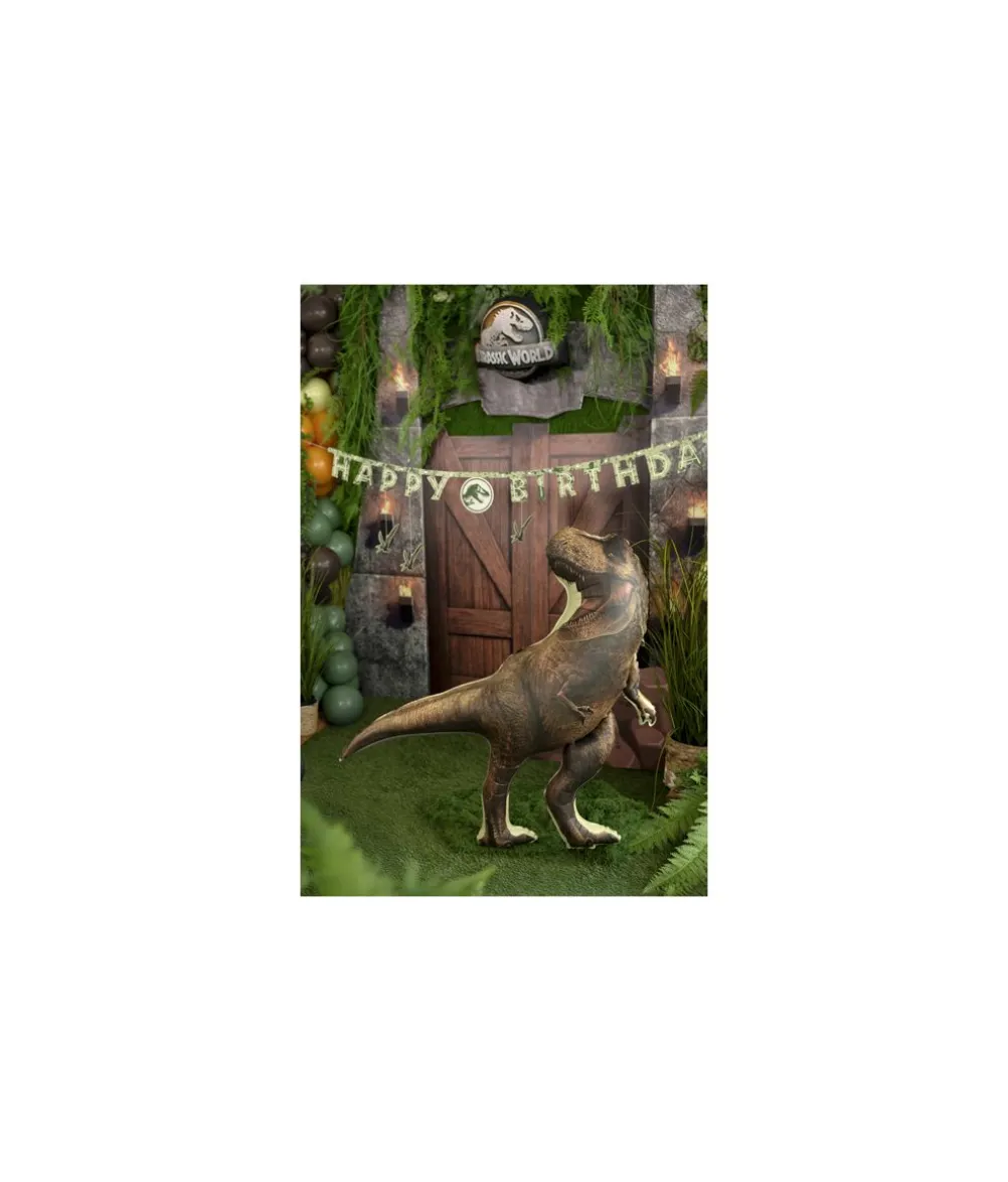 Jurassic World T-Rex folieballon, 92 X 98 cm