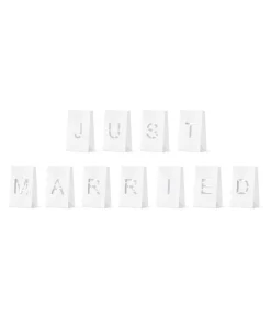 Just Married papirlanterner