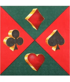 Kasino servietter, 33x33 cm