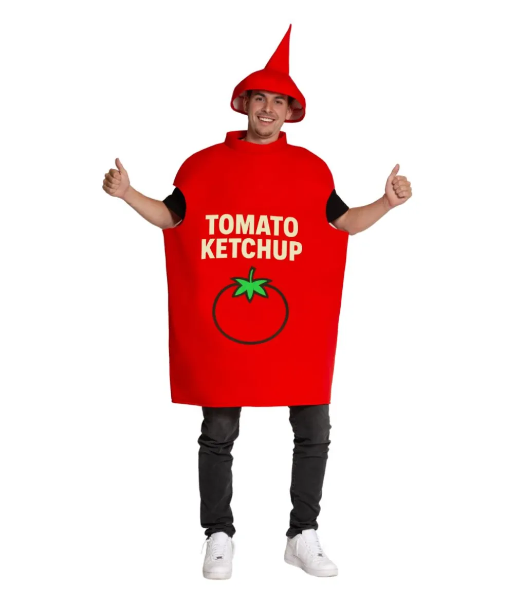 Ketchupflaske kostume