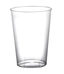 Klare plastik glas, 10 stk
