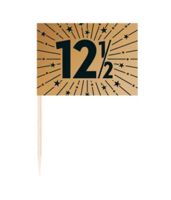 Kobber 12½ kageflag, 50 stk