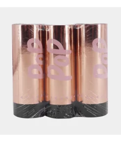 Konfettirør rose gold, 10 cm