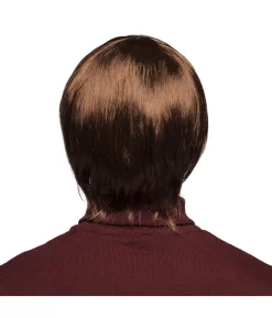Kort brun paryk John