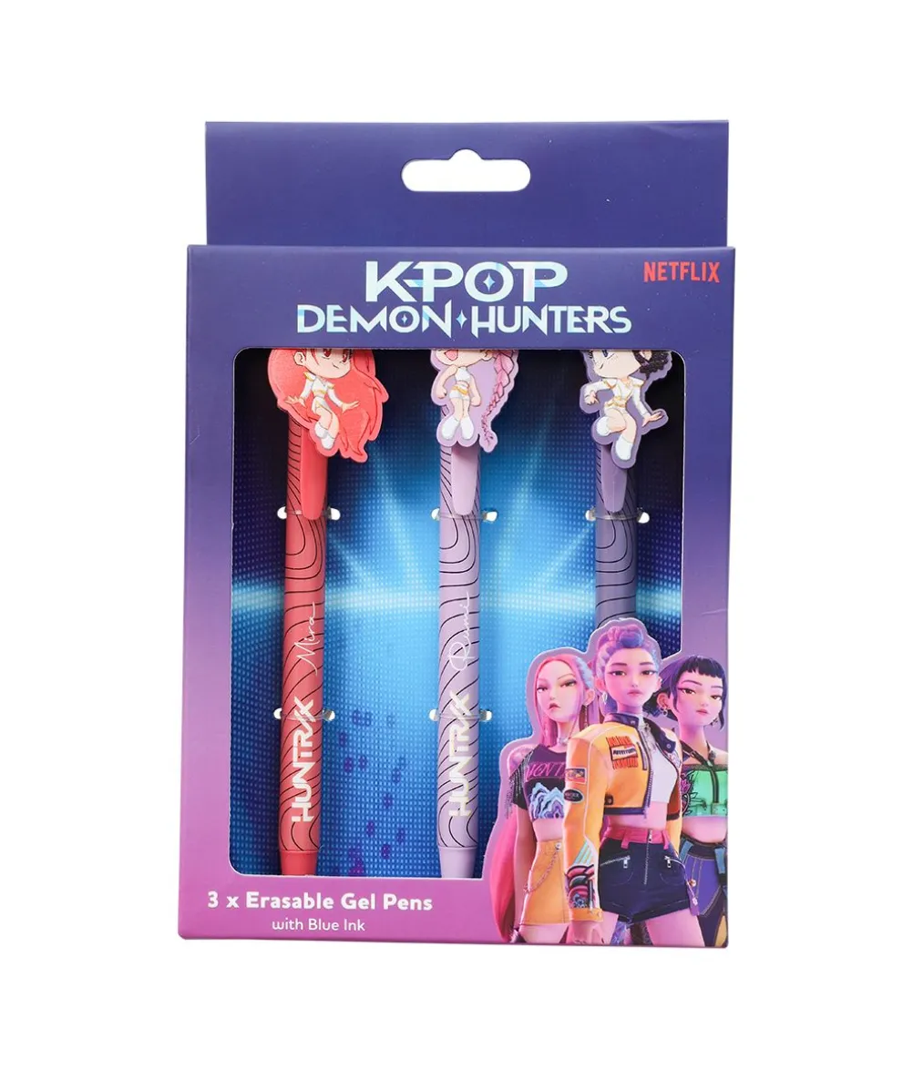 KPop Demon Hunters gele penne, 3 stk
