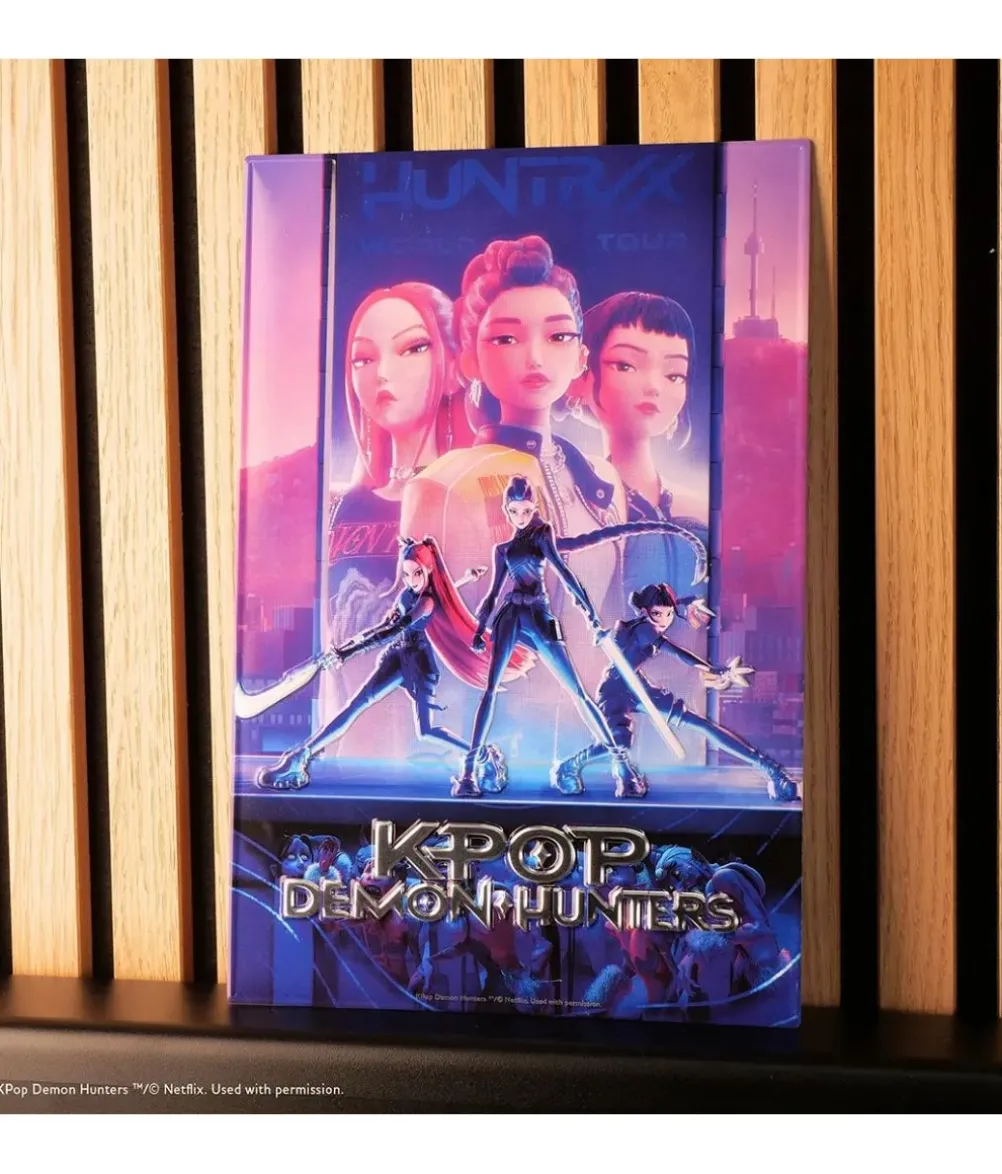 Kpop Huntrix aluminium plakat