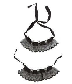 Kranie choker med armånd