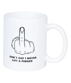 Krus Don’t say I never lift a finger