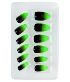 Kunstige negle Fade in Neon