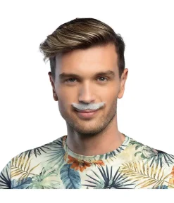 Kunstige overskæg, 6 stk.