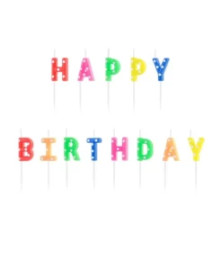 Lagkagelys Happy Birthday