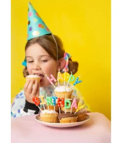 Lagkagelys Happy Birthday