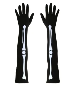 Lange skelet handsker