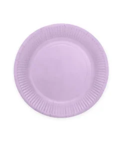Lavendel paptallerkner, 18cm 20 stk