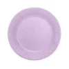 Lavendel paptallerkner, 23cm 16 stk