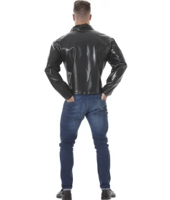 Læderjakke kostume