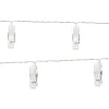LED lyskæde foto clips