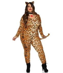 Leopard kostume Plus