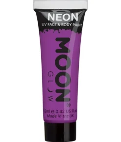 Lilla neon UV krop og ansigstmaling, 12 ml