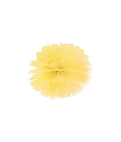 Lille pompon Gul