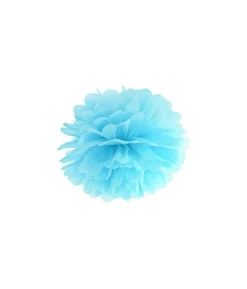 Lille pompon Lyseblå