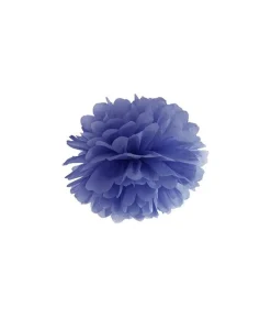 Lille pompon Mørkeblå