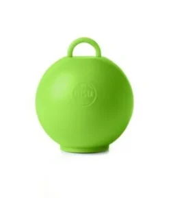 Limegrøn kugle ballonvægt
