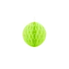 Limegrøn papirvæv kugle, 10 cm