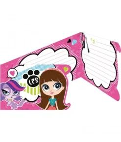 Littlest Petshop invitationer