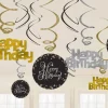 Loftspiraler Happy Birthday Sparkling