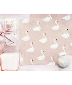 Lovely swan servietter