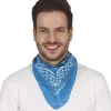 Lyseblå bandana