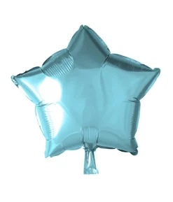 Lyseblå folieballon, Stjerne
