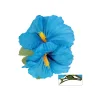 Lyseblå hawaiiblomster med klips