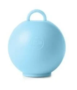 Lyseblå kugle ballonvægt