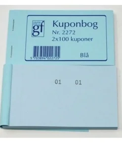 Lyseblå kuponbog, 1-100