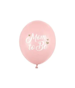 Lyserøde Mom to be ballon
